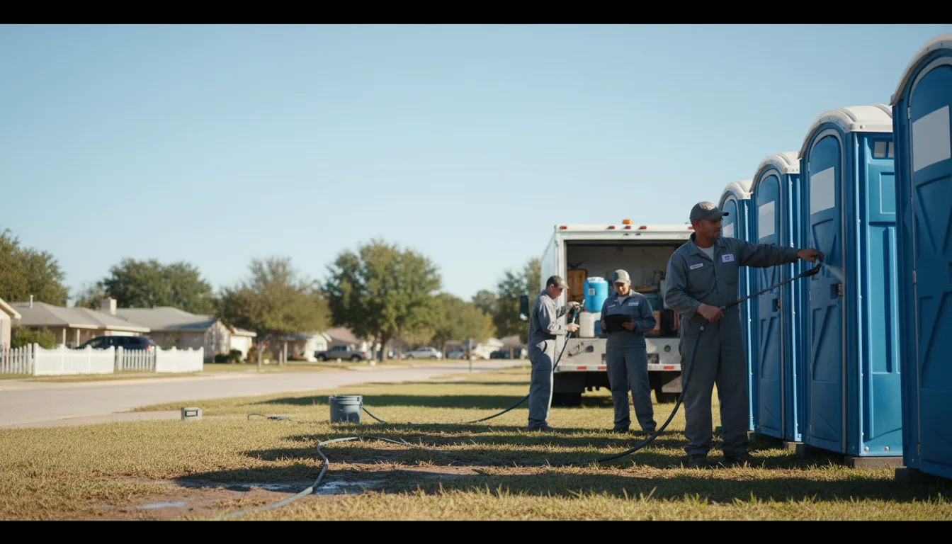 Long-Term Portable Toilet Rental in Monroe, IA near me